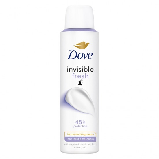  Αποσμητικό 48h σε Spray Dove Advanced Invisible Fresh Anti-Transpirant & Anti-Marks 150ml