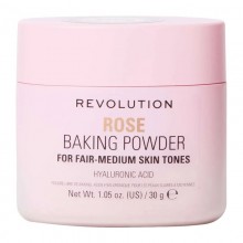 Πούδρα Rose Loose Baking Powder Revolution Beauty 30gr