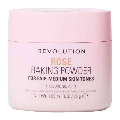 Πούδρα Rose Loose Baking Powder Revolution Beauty 30gr