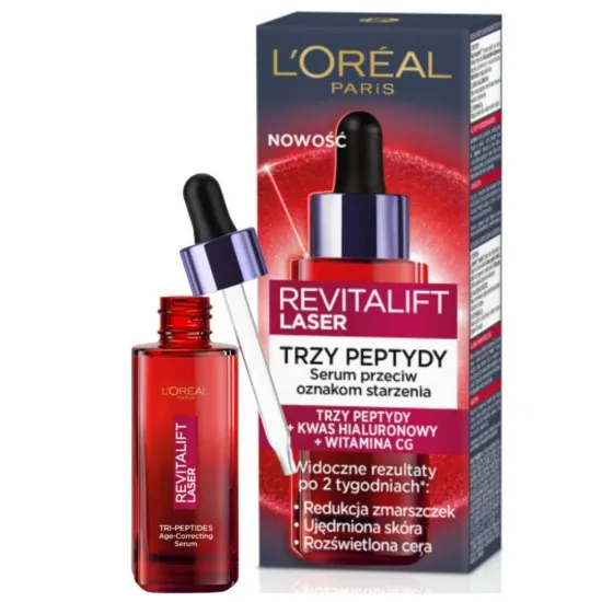 Αντιγηραντικό Serum Προσώπου με Βιταμίνη C & Πεπτίδια Revitalift Laser Pure Retinol L'Oreal Paris 30ml