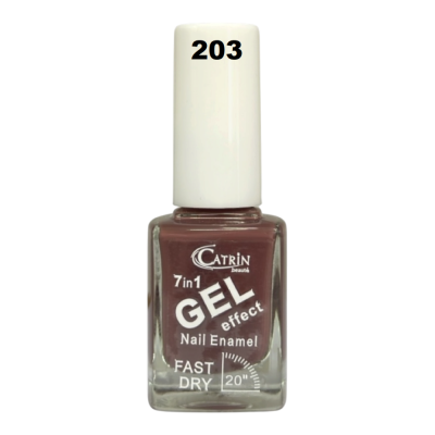 Βερνίκι Νυχιών Catrin 7 in 1 Gel Effect No 203 13ml