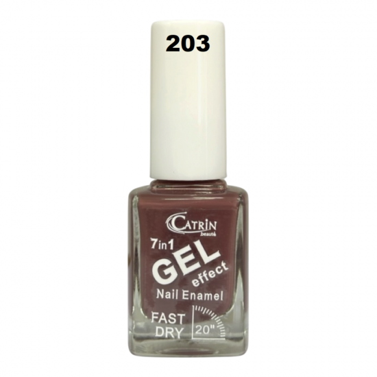 Βερνίκι Νυχιών Catrin 7 in 1 Gel Effect No 203 13ml