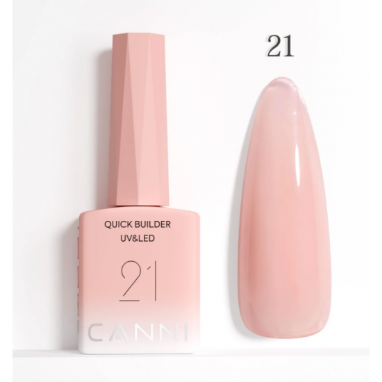 Gel Quick Builder Canni Color No 21 Hema & TPO Free 9ml