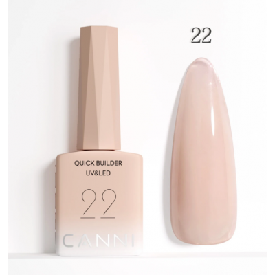 Gel Quick Builder Canni Color No 22 Hema & TPO Free 9ml
