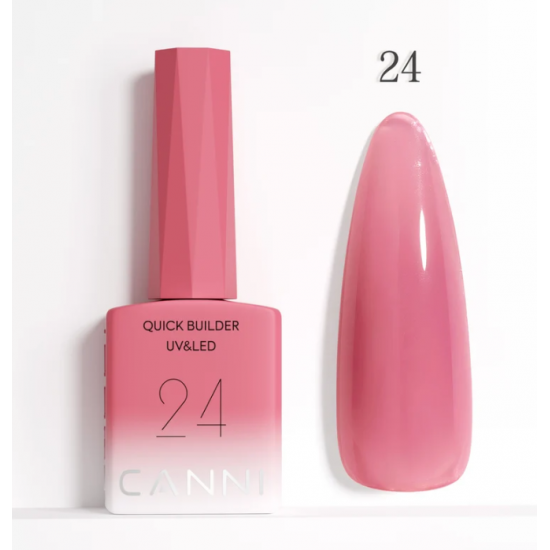 Gel Quick Builder Canni Color No 24 Hema & TPO Free 9ml