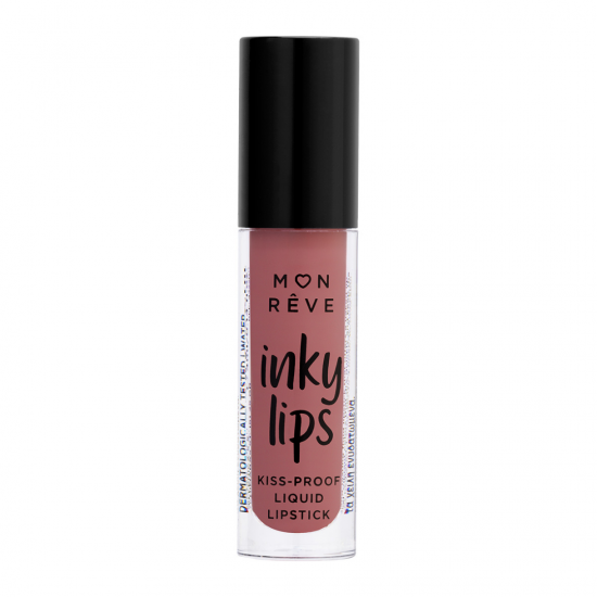 Υγρό Ματ Κραγιόν Liquid Lipstick Kiss-Proof INKY LIPS MON REVE 25 4ml