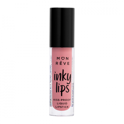 Υγρό Ματ Κραγιόν Liquid Lipstick Kiss-Proof INKY LIPS MON REVE 26 4ml