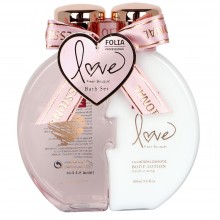 Γυναικείο Σετ Δώρου Fresh Bouquet Folia Αφροντούς 160ml / Γαλάκτωμα Σώματος 160ml
