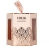 Γυναικείο Σετ Δώρου Paper Gift Box Vanilla Folia Αφροντούς 100ml / Γαλάκτωμα Σώματος 100ml / Scrub Σώματος 60ml