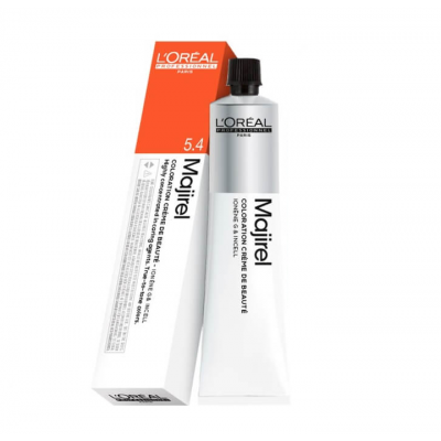 Βαφή μαλλιών LOreal Professionnel Majirel Νο 5.4 Καστανό Ανοιχτό Χάλκινο 60ml