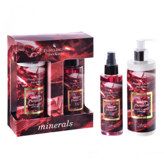 Γυναικείο Σετ Δώρου Beauty Duo Ruby Passion Primo Bagno Body lotion 300ml / Body mist 150ml