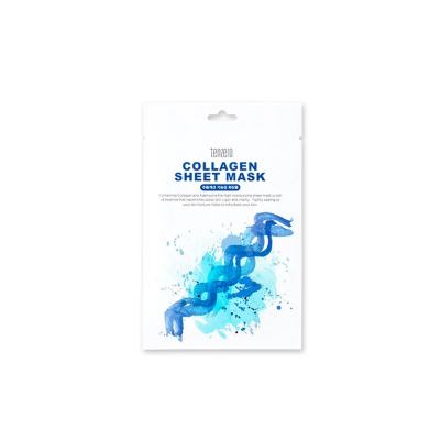 Υφασμάτινη μάσκα προσώπου Tenzero Collagen Sheet Mask 25ml