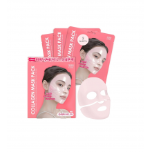 Μάσκα Προσώπου Tenzero Rose Peptide Collagen Mask