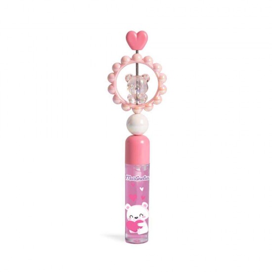 Martinelia Rotating Bears Lip Gloss Strawberry 3,2gr