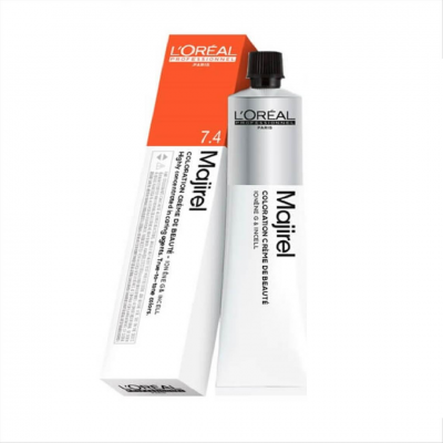 Βαφή μαλλιών LOreal Professionnel Majirel Νο 7.4 Ξανθό Χάλκινο 60ml