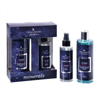 PRIMO BAGNO Αντρικό Σετ Δώρου Code Men Minerals 