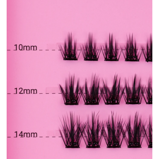 Τεχνητές Βλεφαρίδες Σε Τουφάκια Press-on Lashes Beautiful Emmanouela Cosmetics