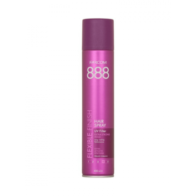 Farcom 888 Λακ Μαλλιών Extra Δυνατό Κράτημα 400ml
