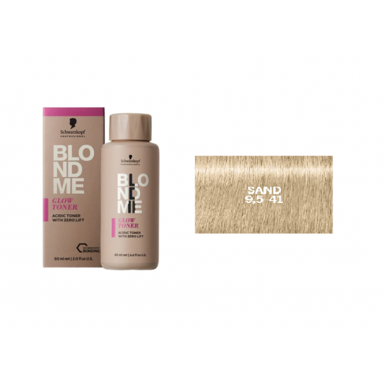 Τόνερ Μαλλιών Schwarzkopf BlondMe Glow Toner 9,5-41 Sand 60ml