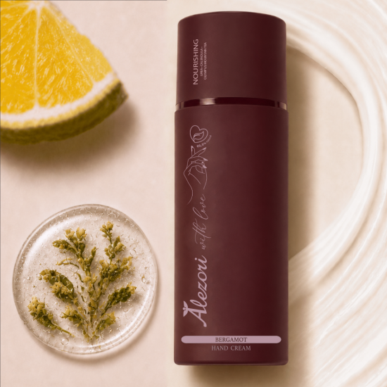 Ενυδατική Κρέμα Χεριών Περγαμόντο Nourishing Alezori 100ml