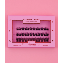 Τεχνητές Βλεφαρίδες Σε Τουφάκια Press-on Lashes Beautiful Emmanouela Cosmetics