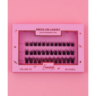 Τεχνητές Βλεφαρίδες Σε Τουφάκια Press-on Lashes Beautiful Emmanouela Cosmetics