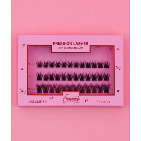 Τεχνητές Βλεφαρίδες Σε Τουφάκια Press-on Lashes Beautiful Emmanouela Cosmetics