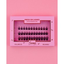 Τεχνητές Βλεφαρίδες Σε Τουφάκια Press-on Lashes fabulous Emmanouela Cosmetics