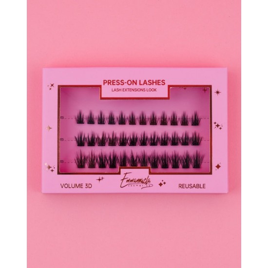 Τεχνητές Βλεφαρίδες Σε Τουφάκια Press-on Lashes fabulous Emmanouela Cosmetics