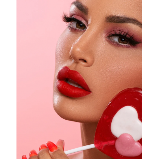 Liquid Lipstick Red Velvet Emmanouela Cosmetics 5ml
