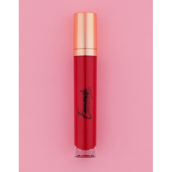 Liquid Lipstick Red Velvet Emmanouela Cosmetics 5ml