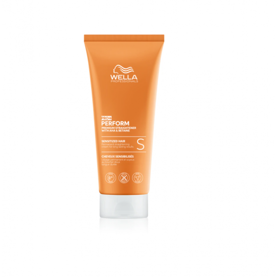 Μόνιμη Θεραπεία για Λεία & Ίσια Μαλλιά Wella Professionals Perform Straightener S  Sensitised Hair 200ml