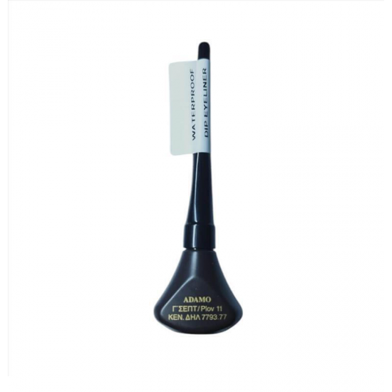 Eye Liner Ματιών σε Μαύρο Χρώμα Adamo Waterproof Dip Eye Liner 4.5ml