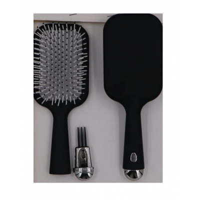 Πλαστική Βούρτσα Μαλλιών σε Μαύρο Χρώμα Azure Accessories ΧΑ-0735