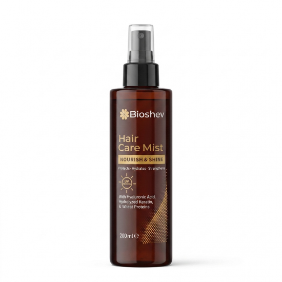 Bioshev Hair Care Mist Nourish & Shine UV – Αντηλιακό Μαλλιών 200ml