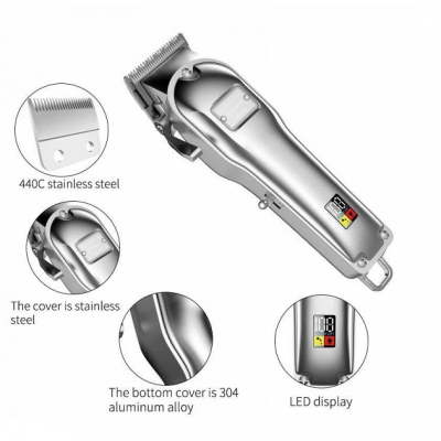 Επαγγελματική Kουρευτική Mηχανή BIOSHEV SILVER CUT CLIPPER 