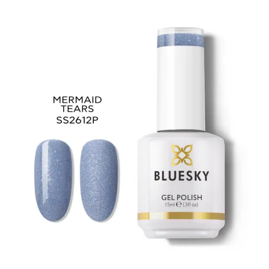 Ημιμόνιμο βερνίκι νυχιών Bluesky Mermaid Tears SS2612P