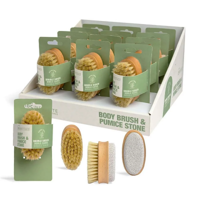 Διπλή Βούρτσα Σώματος και Ελαφρόπετρα IDC INSTITUTE