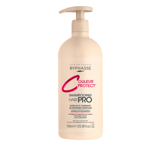 Σαμπουάν για Βαμμένα Μαλλιά Byphasse Shampooing Hair Pro Color Protect 750ml