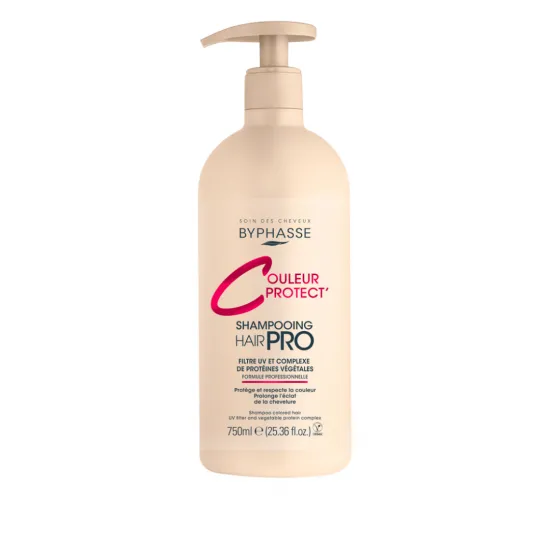 Σαμπουάν για Βαμμένα Μαλλιά Byphasse Shampooing Hair Pro Color Protect 750ml