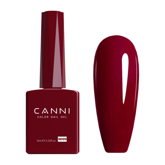 Ημιμόνιμο Βερνίκι Canni Color Nail Gel No 9099 Dark Tan Hema Free 9ml