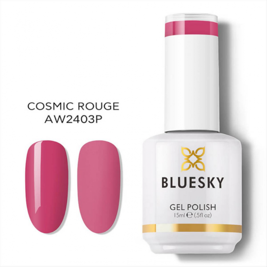 Ημιμόνιμο βερνίκι νυχιών Bluesky Cosmic Rouge AW2403P