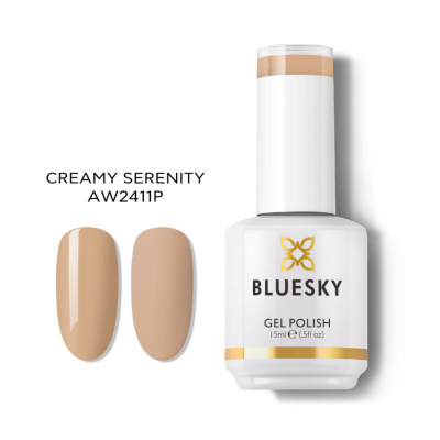 Ημιμόνιμο βερνίκι νυχιών Bluesky Creamy Serenity AW2411P