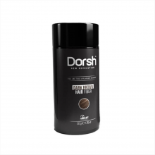 Πούδρα για Γεμάτα Μαλλιά DORSH Hair Fiber Σκούρο Καφέ 50gr