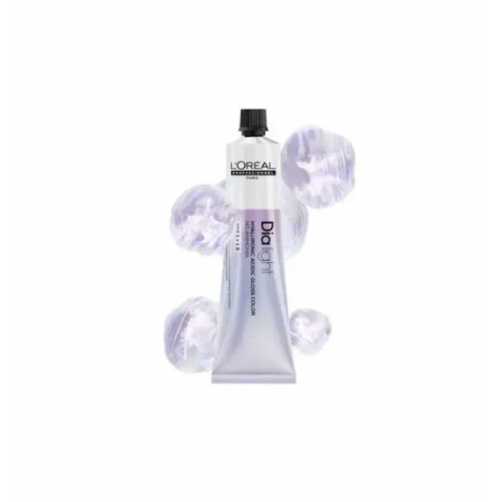 Βαφή μαλλιών Loreal Professionel Dia Light Hyaluronic Acidic Gloss Color No Ammonia 9.02 Milkshake Ξανθό Πολύ Ανοιχτό Φυσικό Ιριζέ 60ml