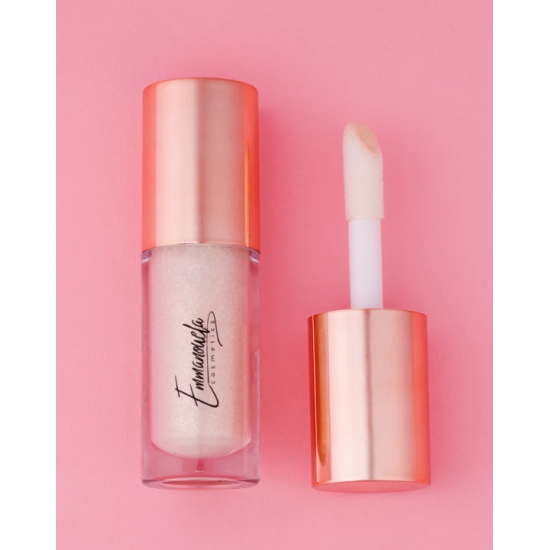 Lip Gloss Glitter Lips Emmanouela Cosmetics 5ml