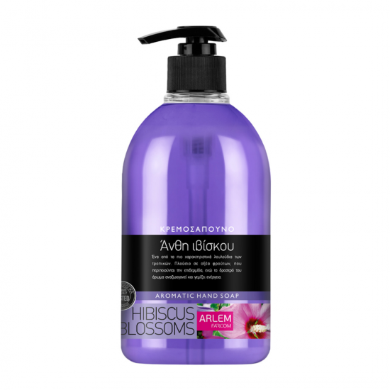  Κρεμοσάπουνο Arlem με Βαλβίδα Άνθη Ιβίσκου