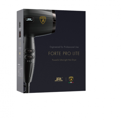 Επαγγελματικό Πιστολάκι Μαλλιών jRL x Lamborgini Forte Pro Lite Black 2400W  2020LB-B