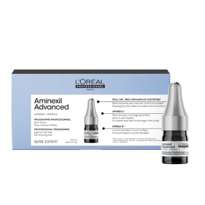 Αμπούλες για το Τριχωτό της Κεφαλής LOreal Professionnel Serie Expert Scalp Aminexil Advanced 10 X 6ml