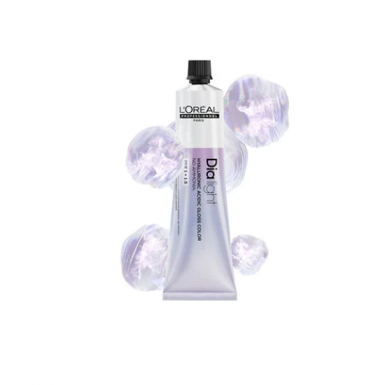 Βαφή μαλλιών Loreal Professionel Dia Light Hyaluronic Acidic Gloss Color No Ammonia 10.23 Ανοιχτό Ιριδίζον Ξανθό Milkshake Ντορέ 60ml